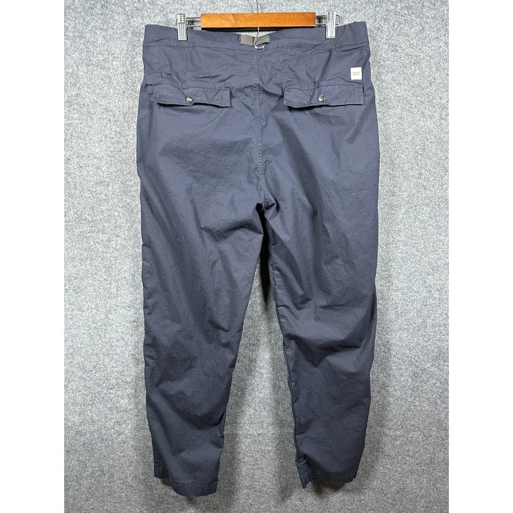 Native North Men's Toro Climbing Pants Size 34 Belted Navy Blue Ripstop - Picture 2 of 6